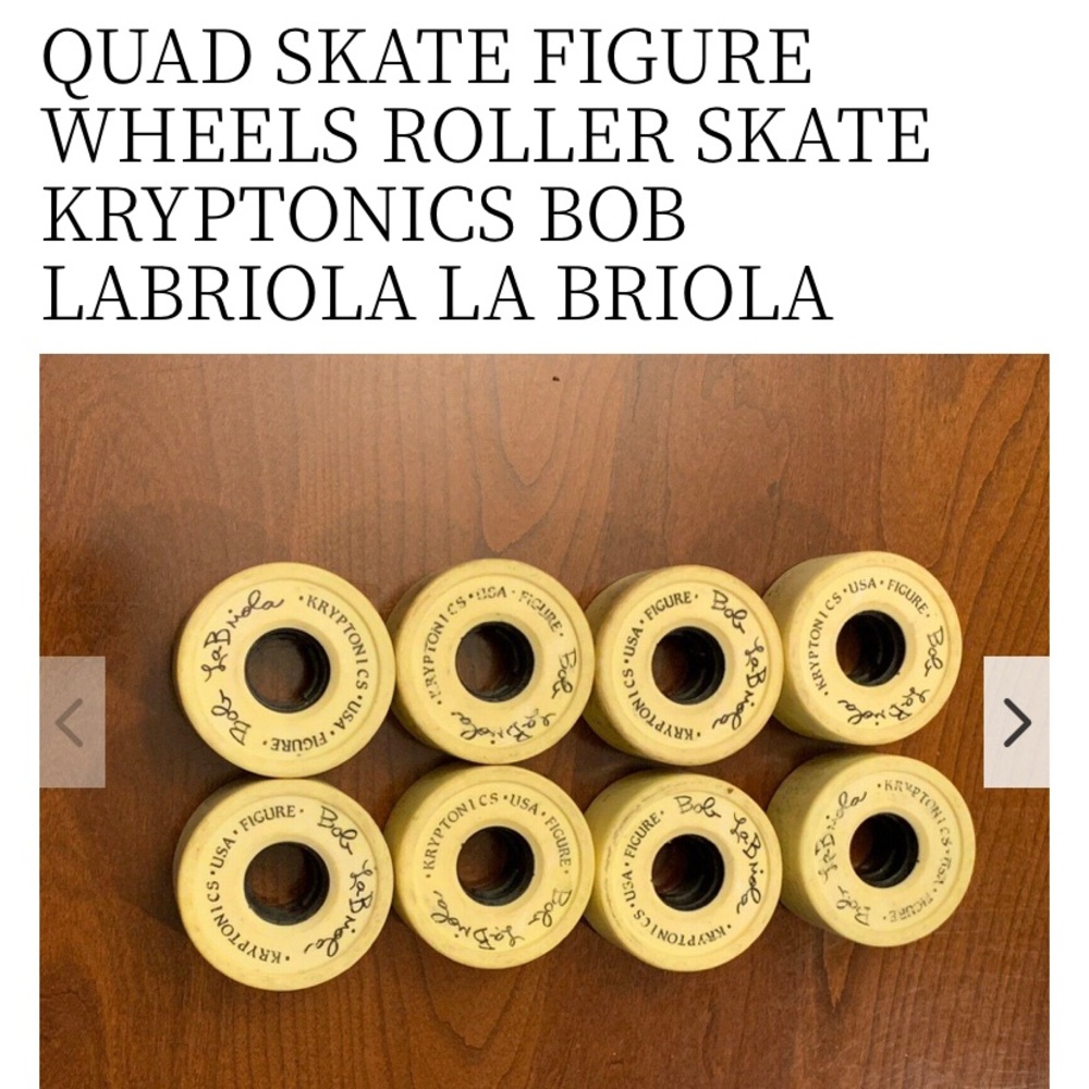 Old school Disco Rollerskating wheels